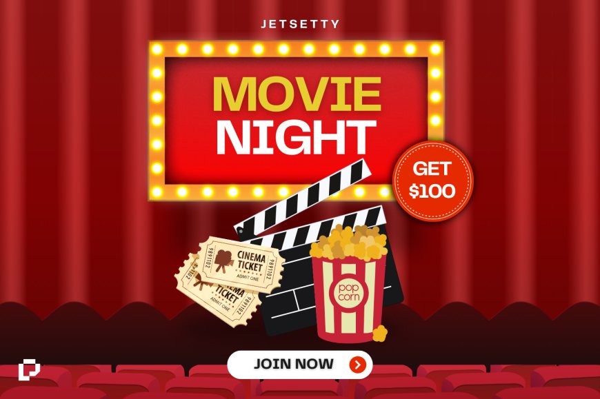 Win a $100 Movie Night Gift Card with Jetsetty!