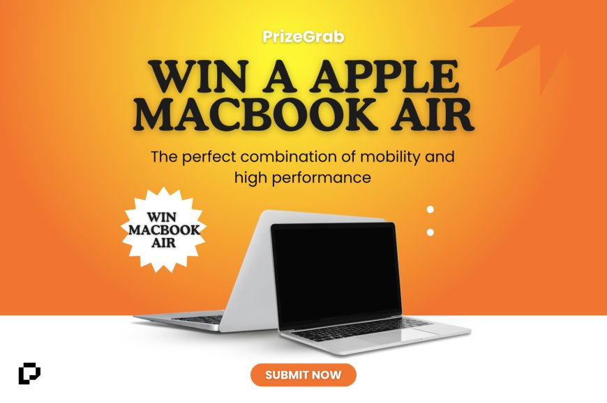 Win an Apple MacBook Air with PrizeGrab!