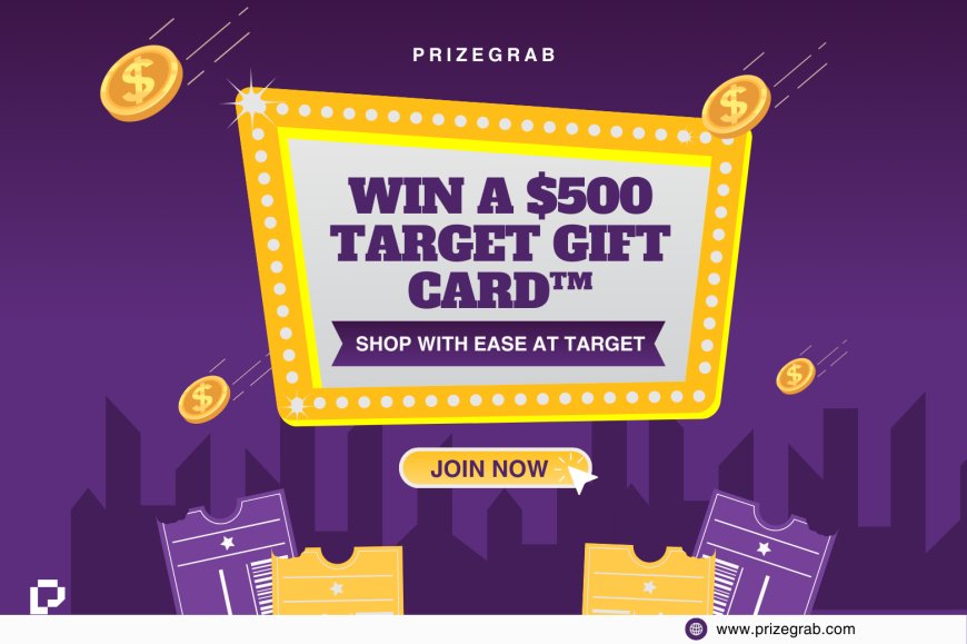 Win a $500 Target Gift Card with PrizeGrab!