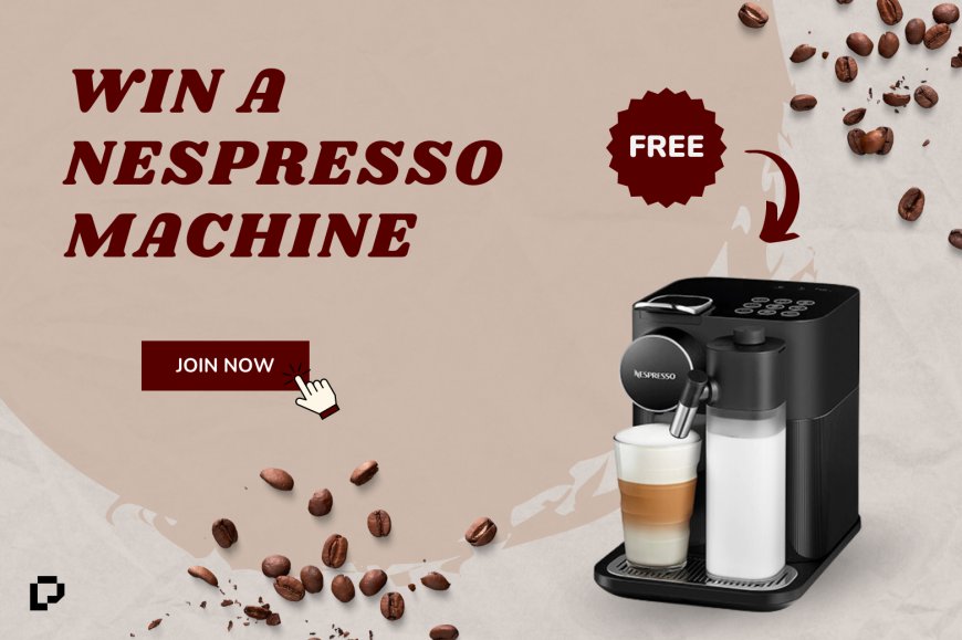 Win a Nespresso Coffee Machine with PrizeGrab!